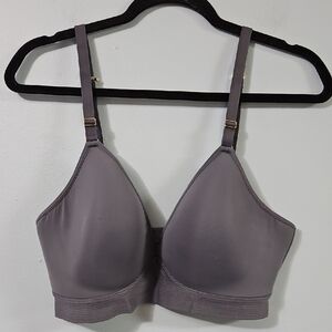 Lively Women's Seamless Boost Gray Bra 38DD